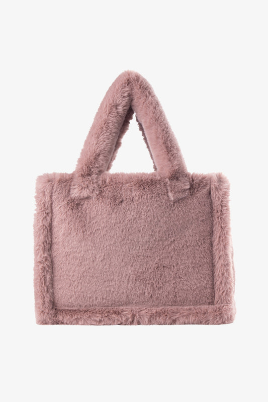 JADE | Faux Fur Tote Bag
