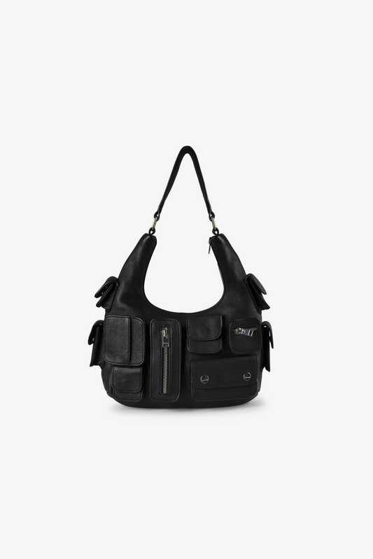 OLESIA | Mini Leather Cargo Bag
