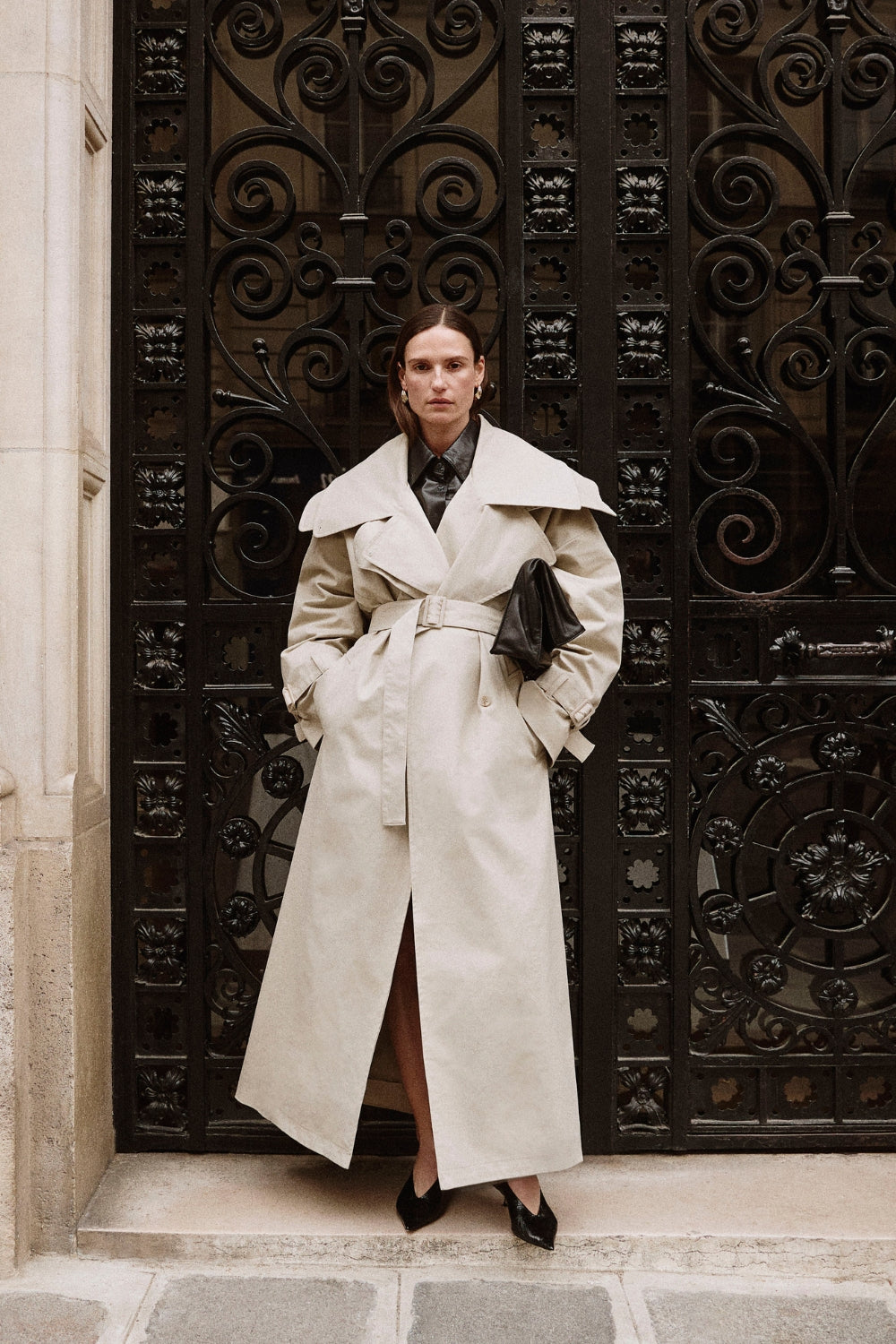 JOSEPHINE | Oversized Trench Coat – LAMARQUE