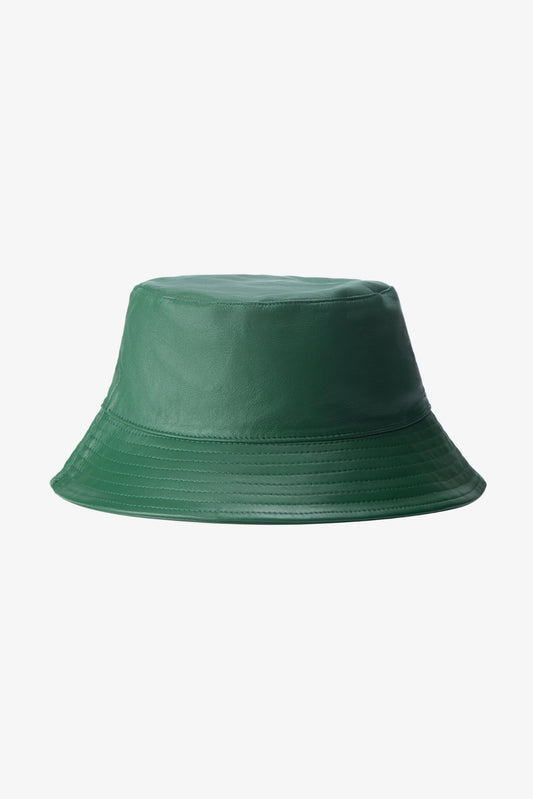 JEANNE LEATHER BUCKET HAT