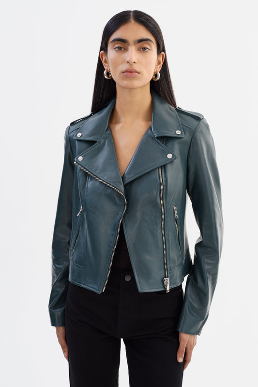 DONNA | Iconic Leather Biker Jacket