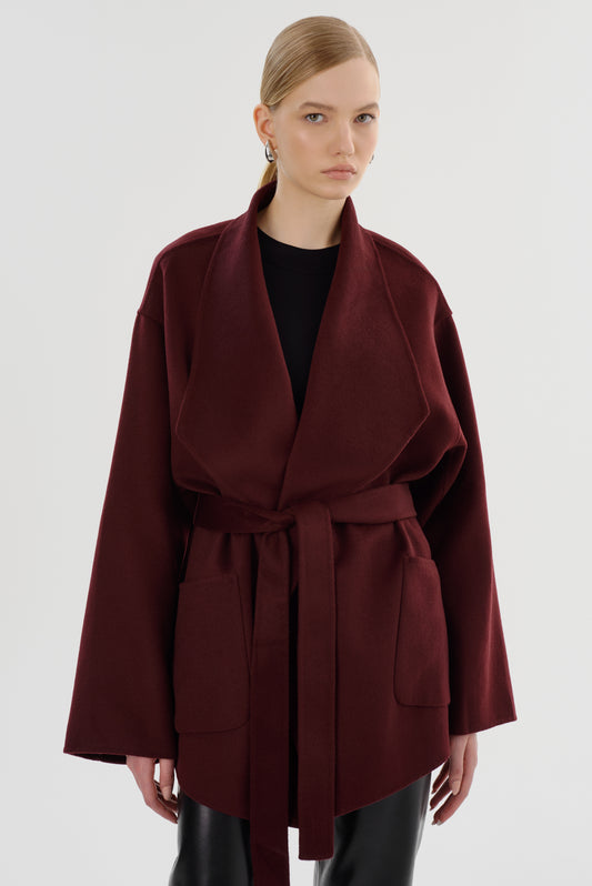MEKIA | Double Face Wool Coat