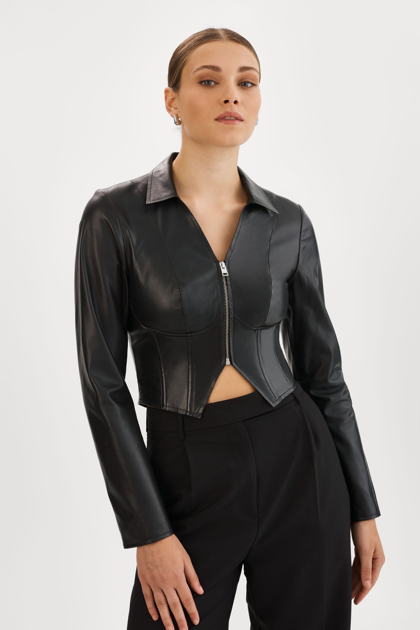 Jacket | Corset ROMI – Leather LAMARQUE