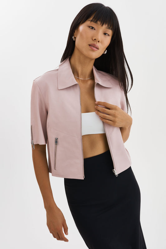 SEVANA | Reversible Leather Jacket