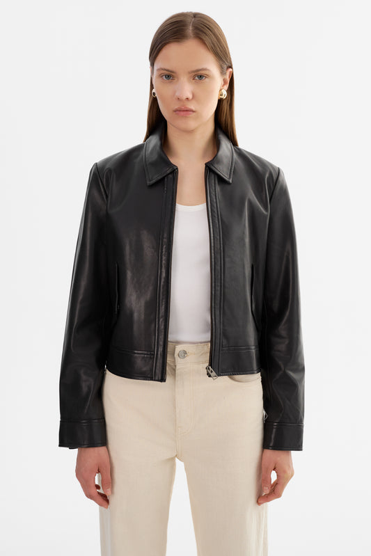 TESS | Leather Jacket