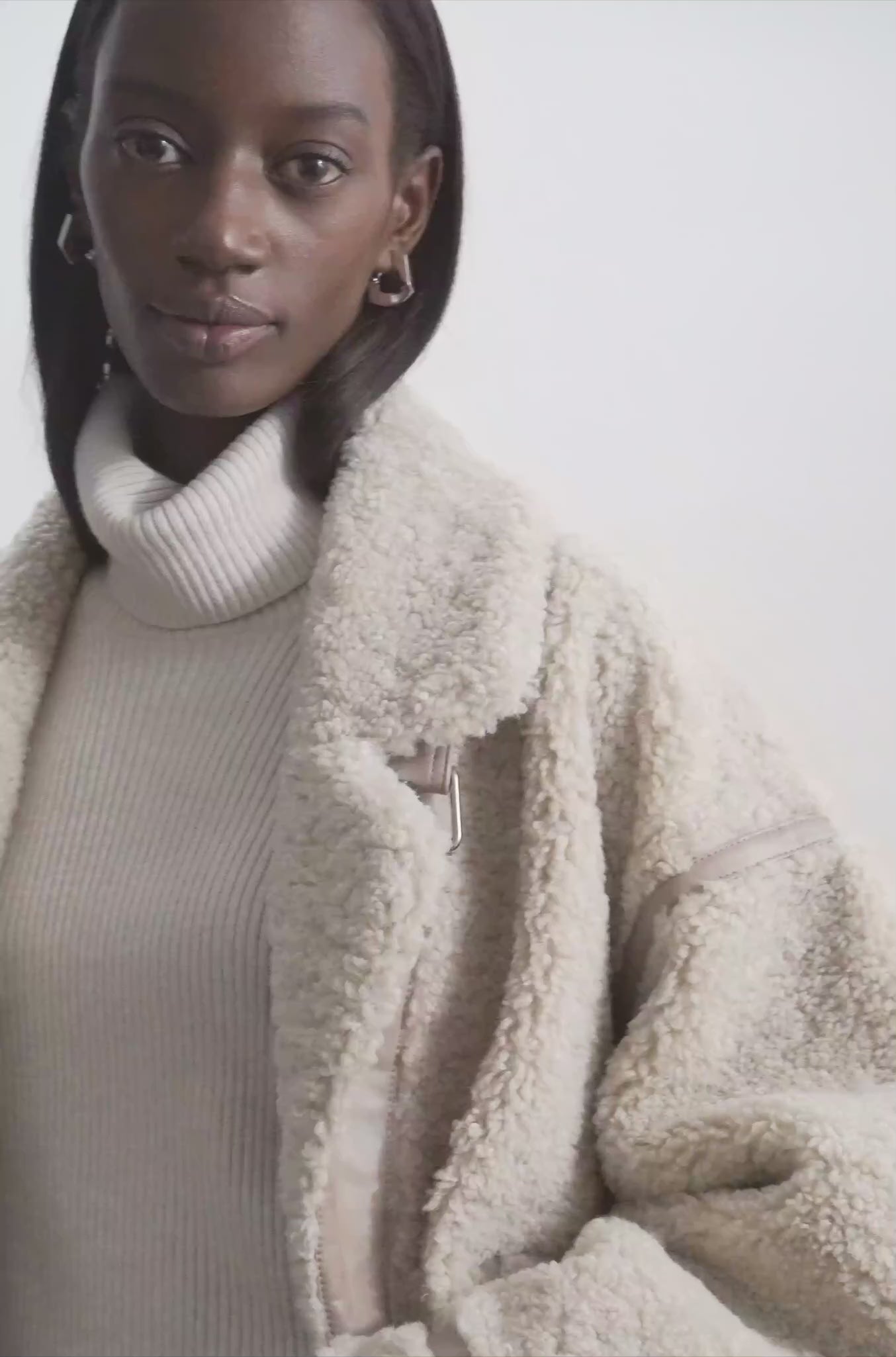 BADU | Oversized Faux Shearling Jacket BADU | Oversized Faux Shearling Jacket