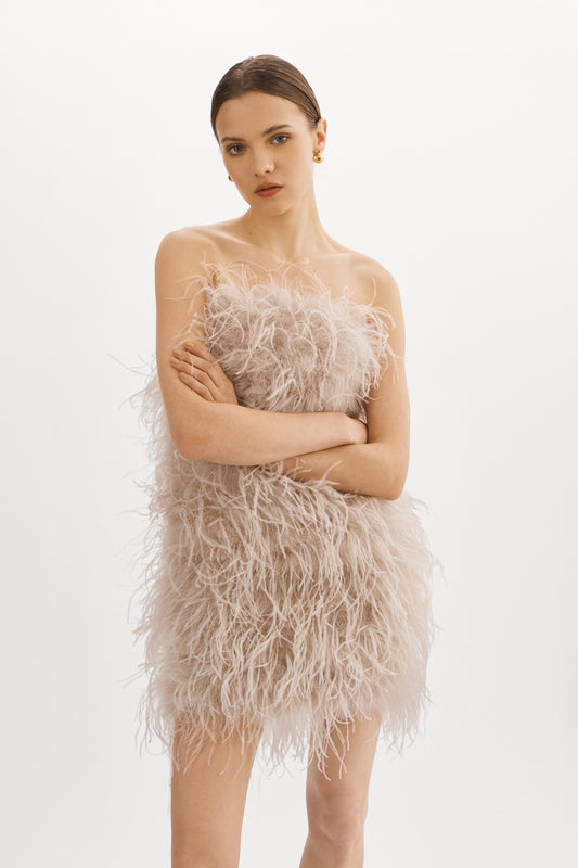 TRIANA | Feather Dress