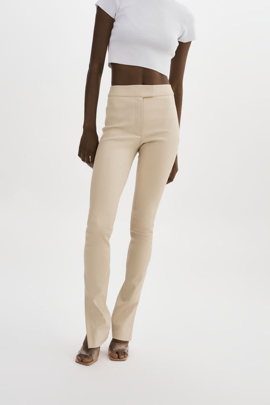 DAWN | Stretch Leather Pants