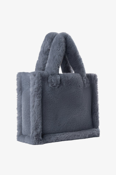 JADE | Faux Fur Tote Bag