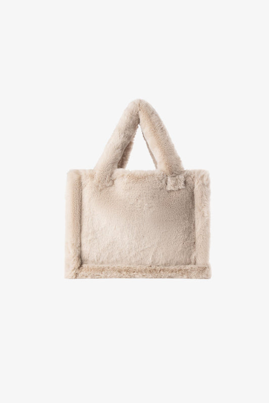 JADE | Sac fourre-tout en fausse fourrure 