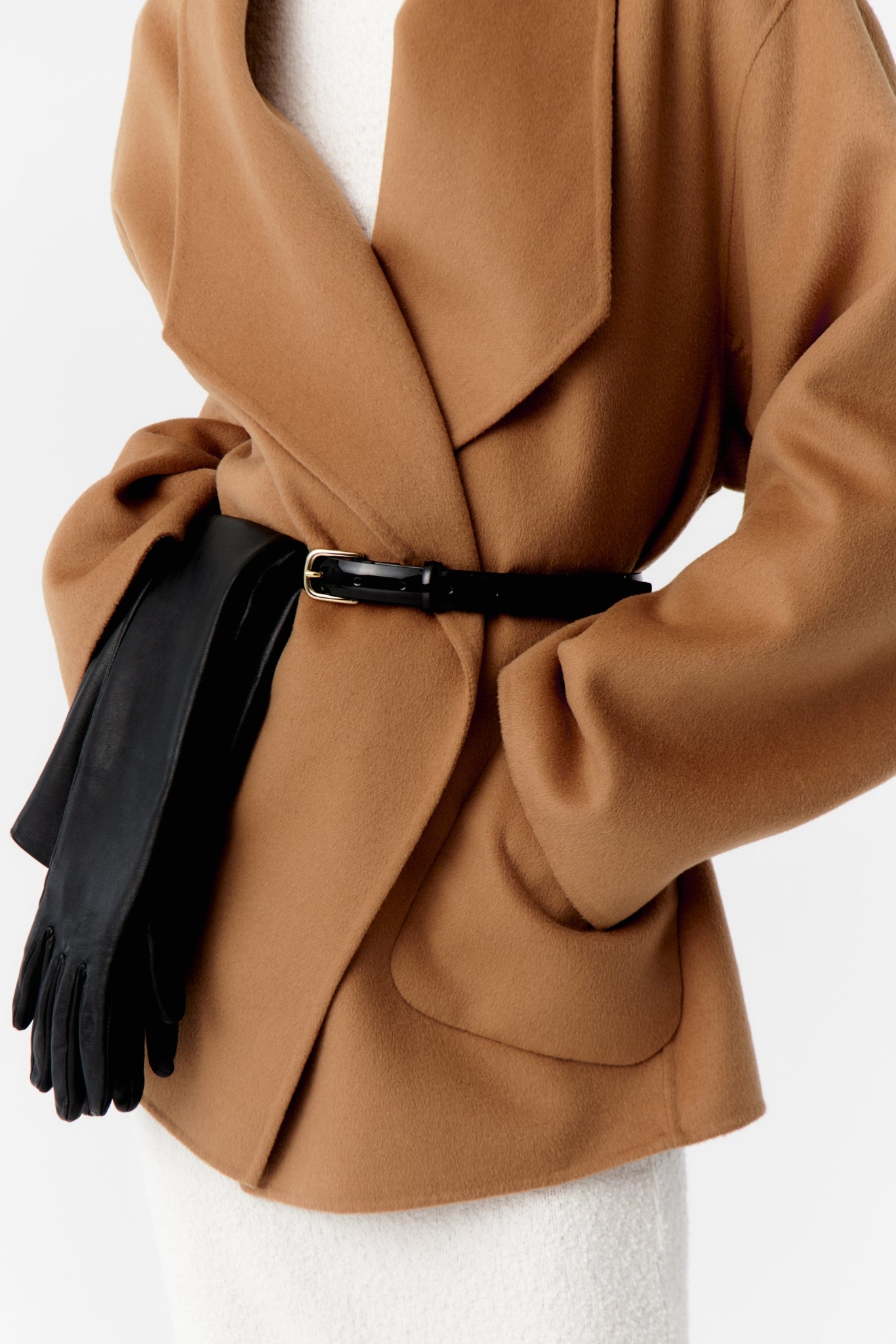  ATHENS | Ceinture en Cuir Verni