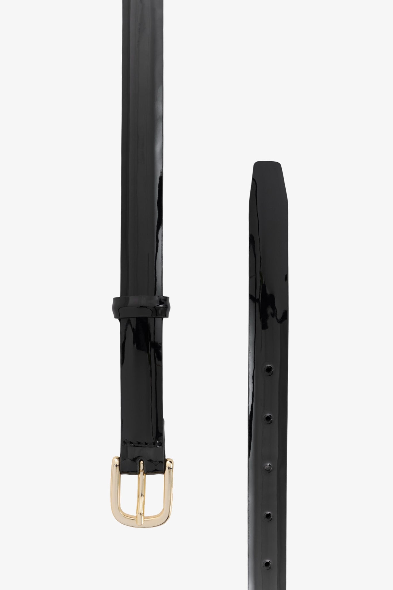  ATHENS | Ceinture en Cuir Verni