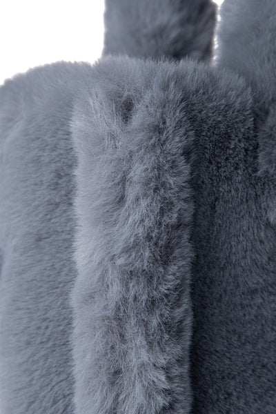 JADE | Faux Fur Tote Bag