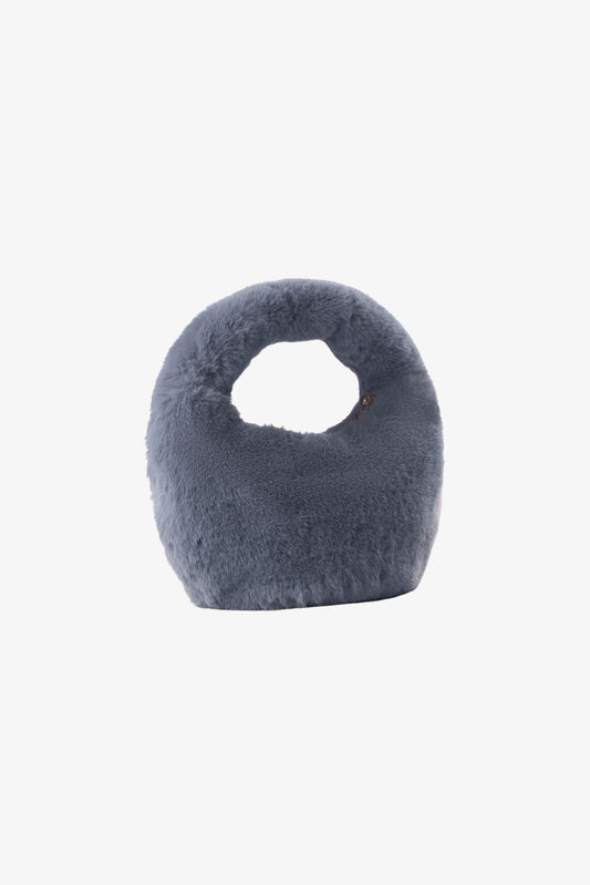 ALIX | Mini sac hobo en fausse fourrure 