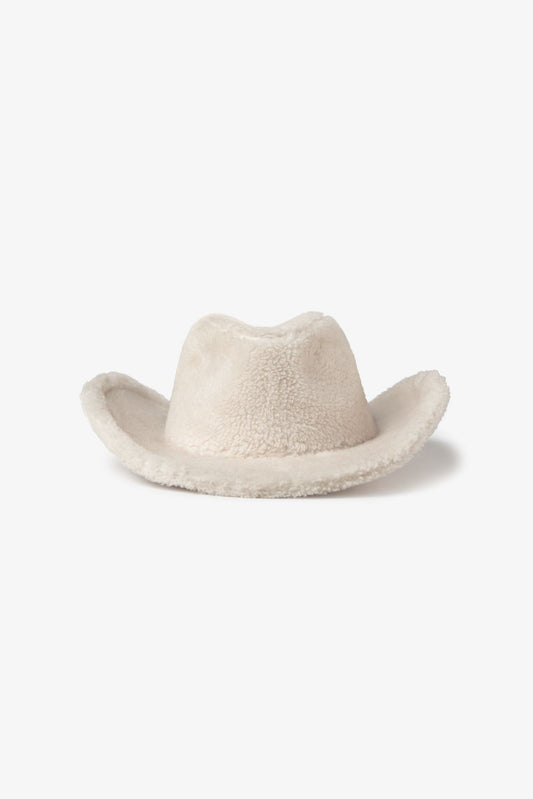 LAYDA | Chapeau de cowboy en sherpa