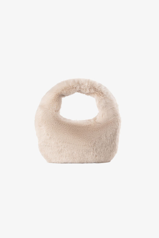 ALIX | Mini Faux Fur Hobo Bag