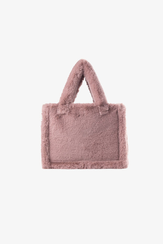 JADE | Sac fourre-tout en fausse fourrure 