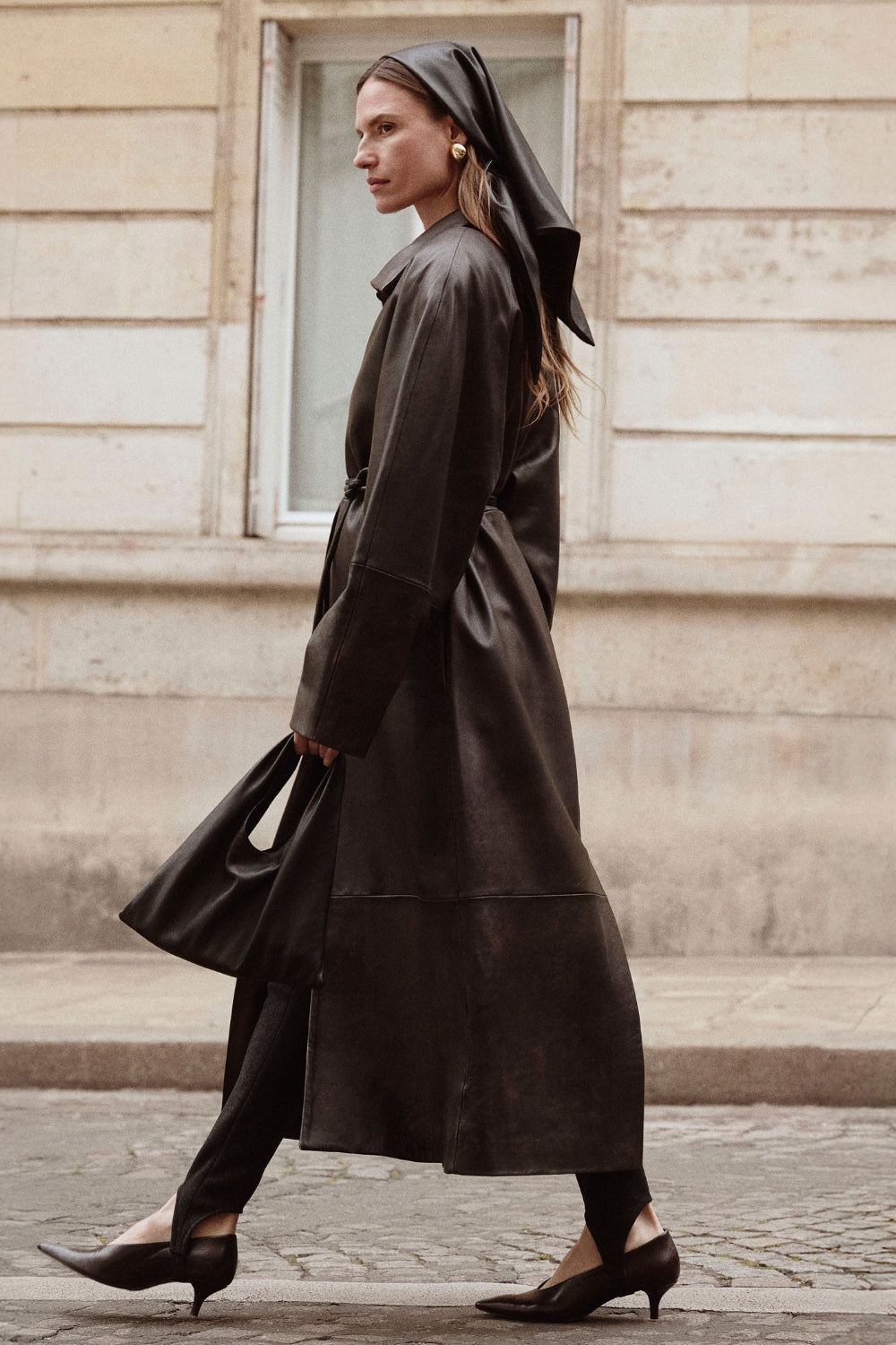 ALEXANDRA | Manteau en cuir