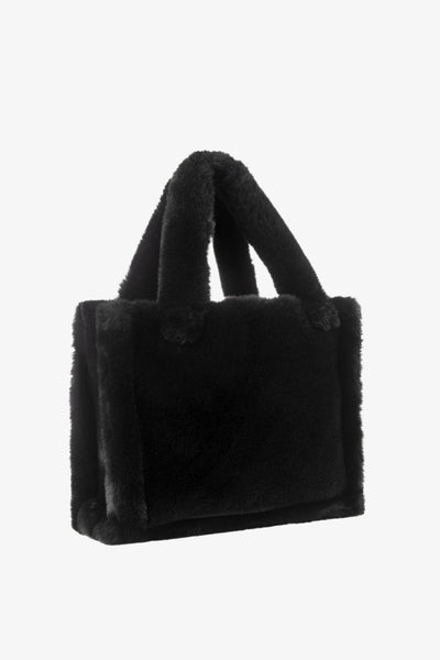 JADE | Faux Fur Tote Bag