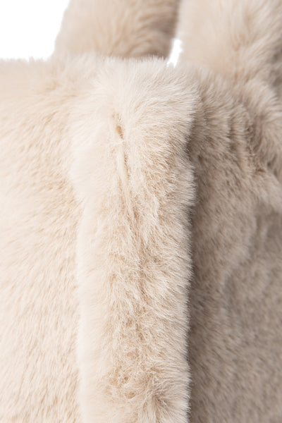 JADE | Faux Fur Tote Bag