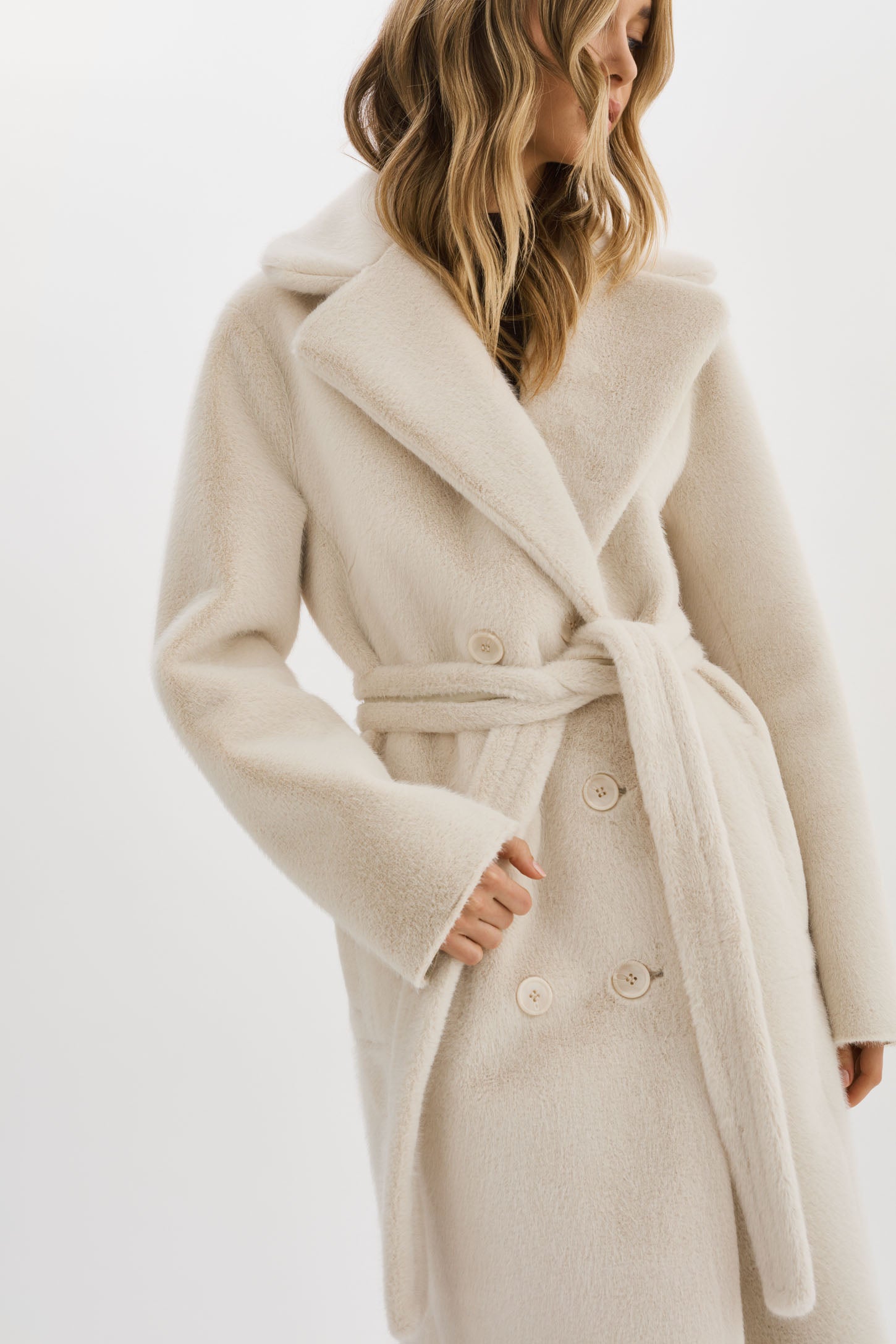 ABIGAIL | Manteau réversible en fausse peau de mouton