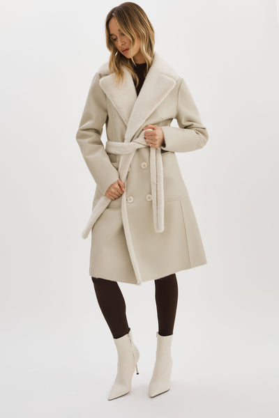 ABIGAIL | Reversible Faux Shearling Coat