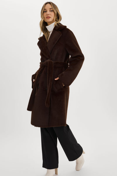 ABIGAIL | Reversible Faux Shearling Coat