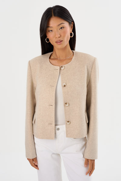 ALESSIA | Double Face Wool Jacket