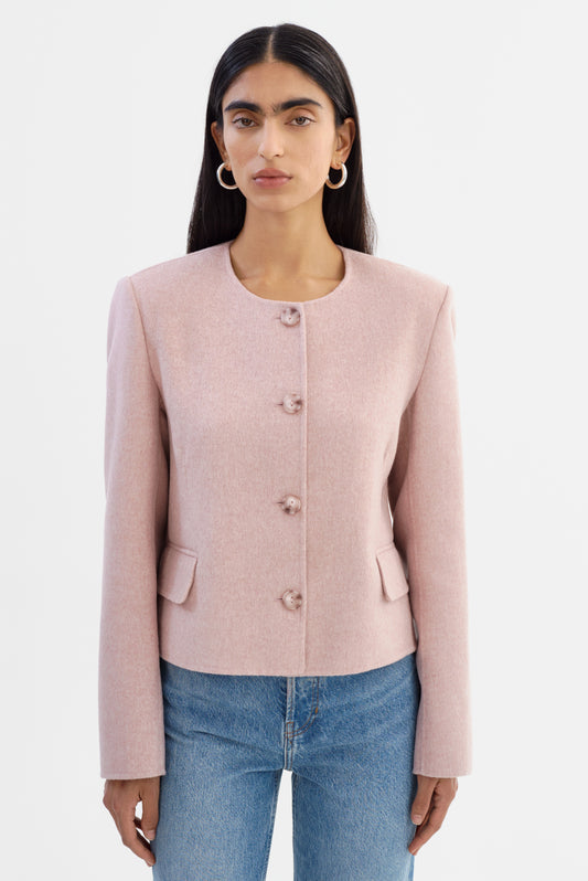 ALESSIA | Veste en laine double face