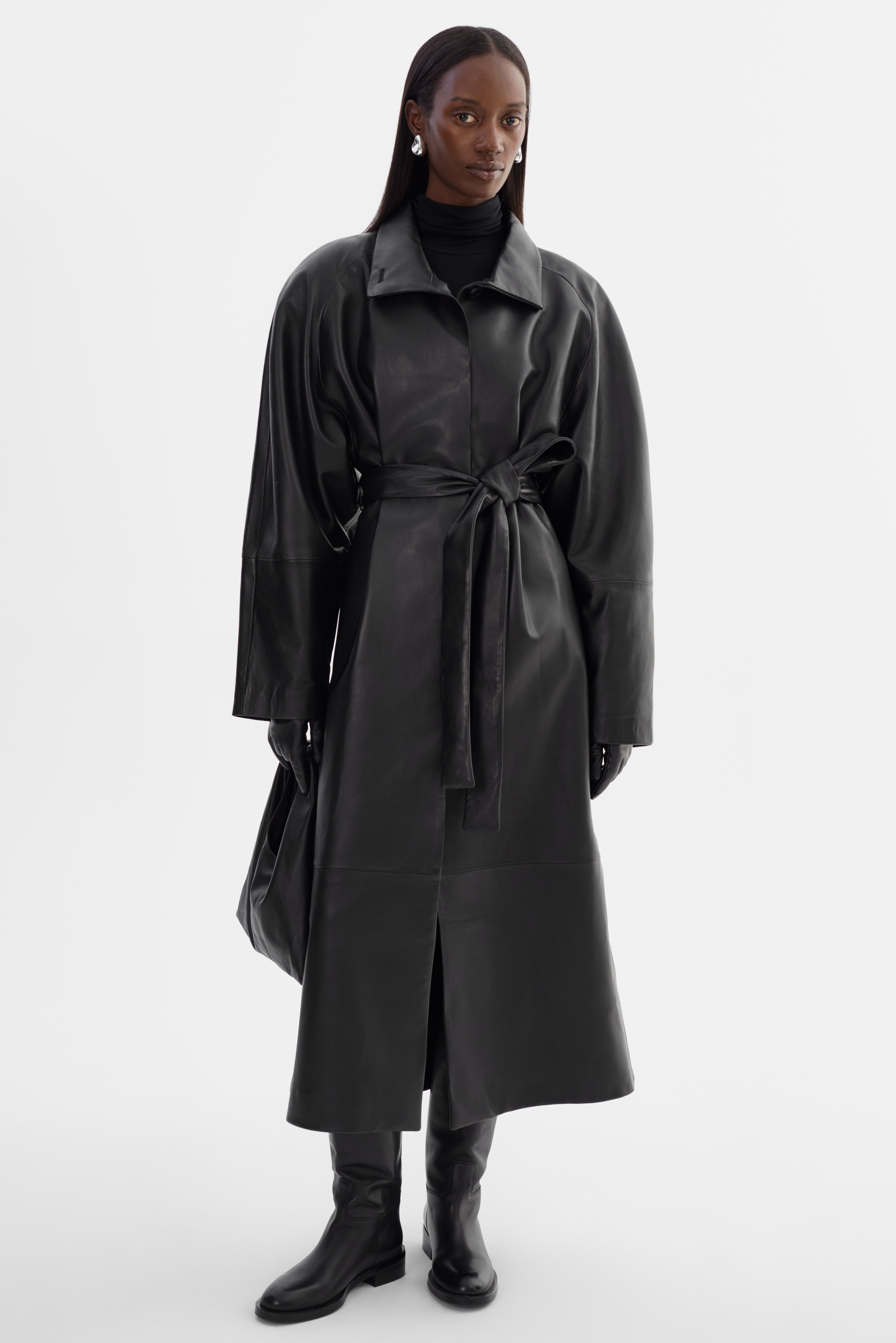ALEXANDRA | Manteau en cuir