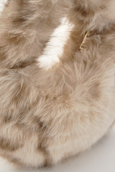 ALIX LEO | Mini Faux Fur Hobo Bag