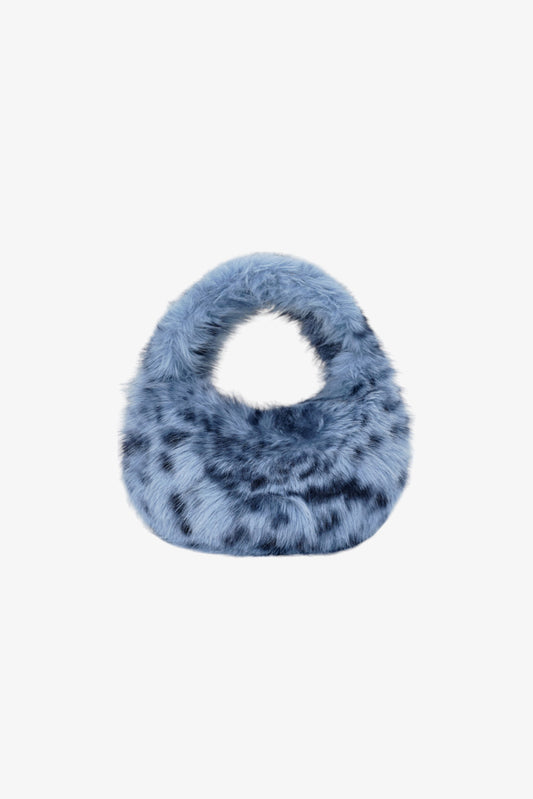 ALIX LEO | Mini sac hobo en fausse fourrure 