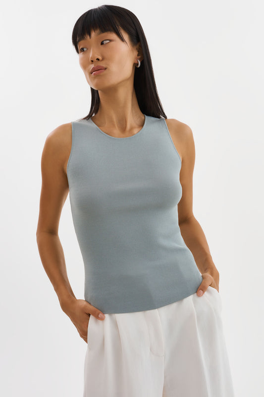 AMBRA | Rib Knit Tank Top