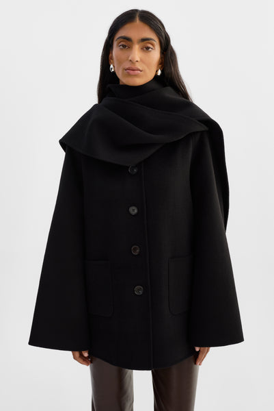 ANCA | Wool Scarf Jacket – LAMARQUE