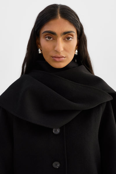 ANCA | Wool Scarf Jacket
