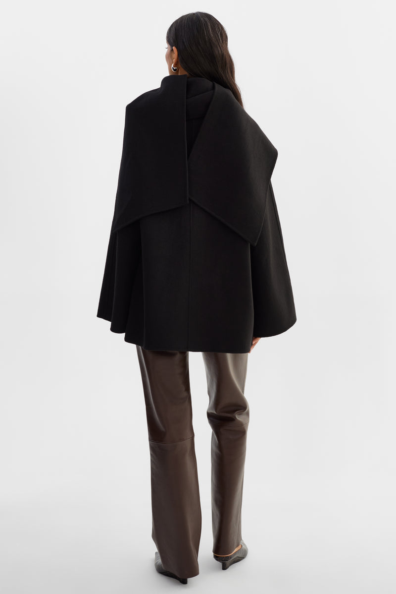 Wool Scarf Jacket