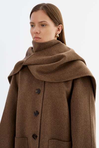ANCA | Wool Scarf Jacket