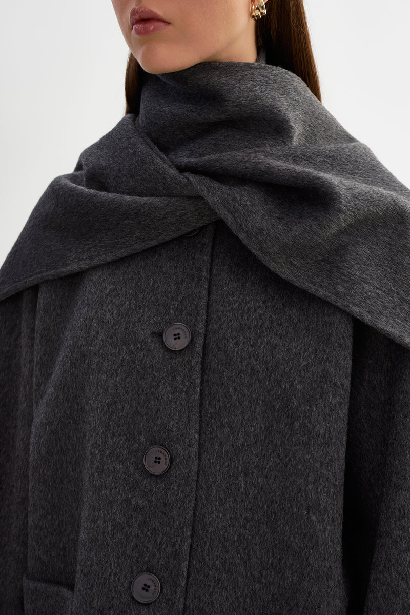 Wool Scarf Jacket