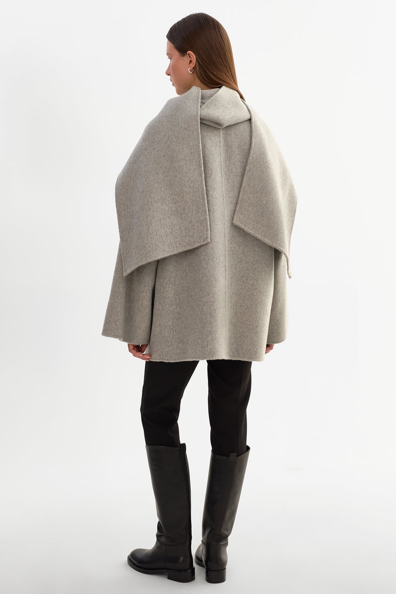 ANCA Wool Scarf Jacket