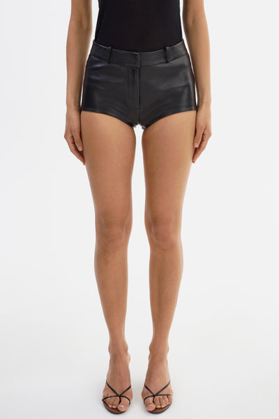 ANNAISE | Leather Hot Shorts