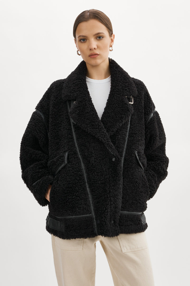 Oversized Sherpa Jacket