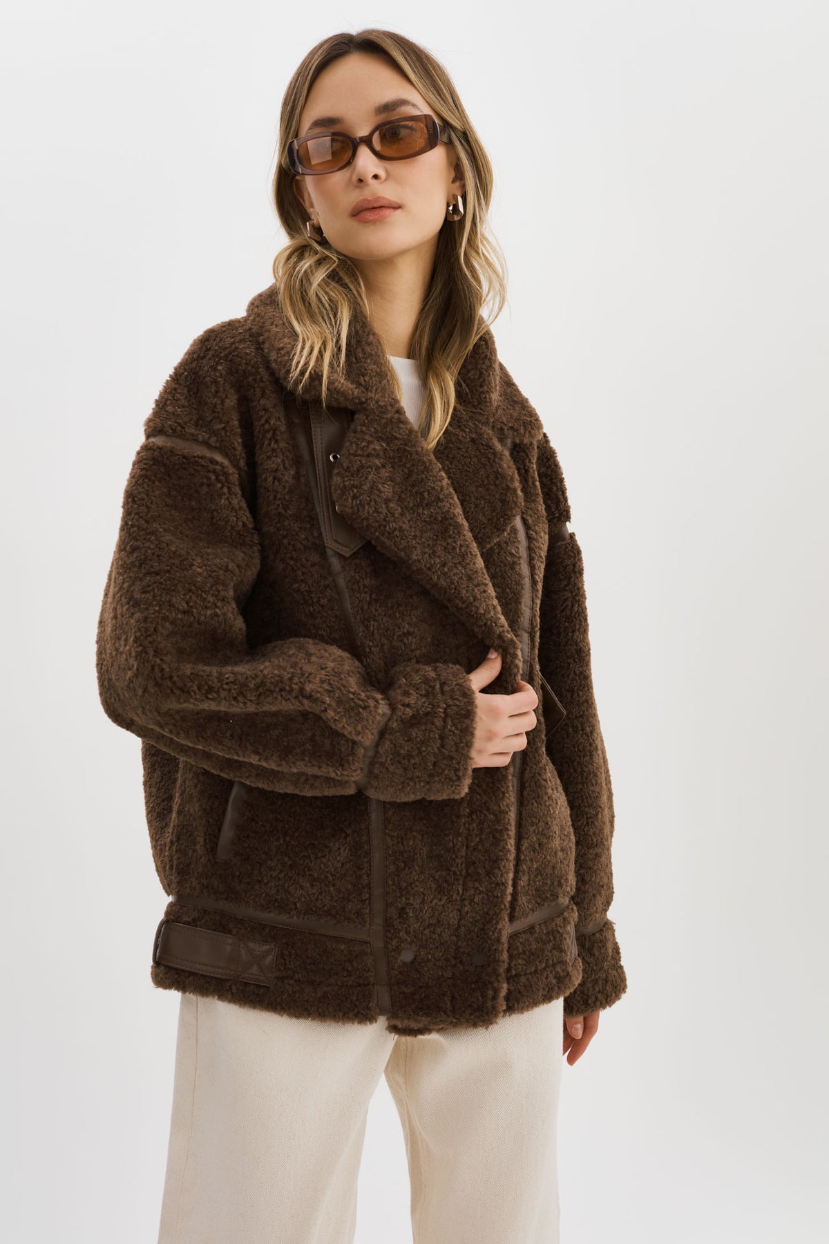 Oversized Sherpa Jacket