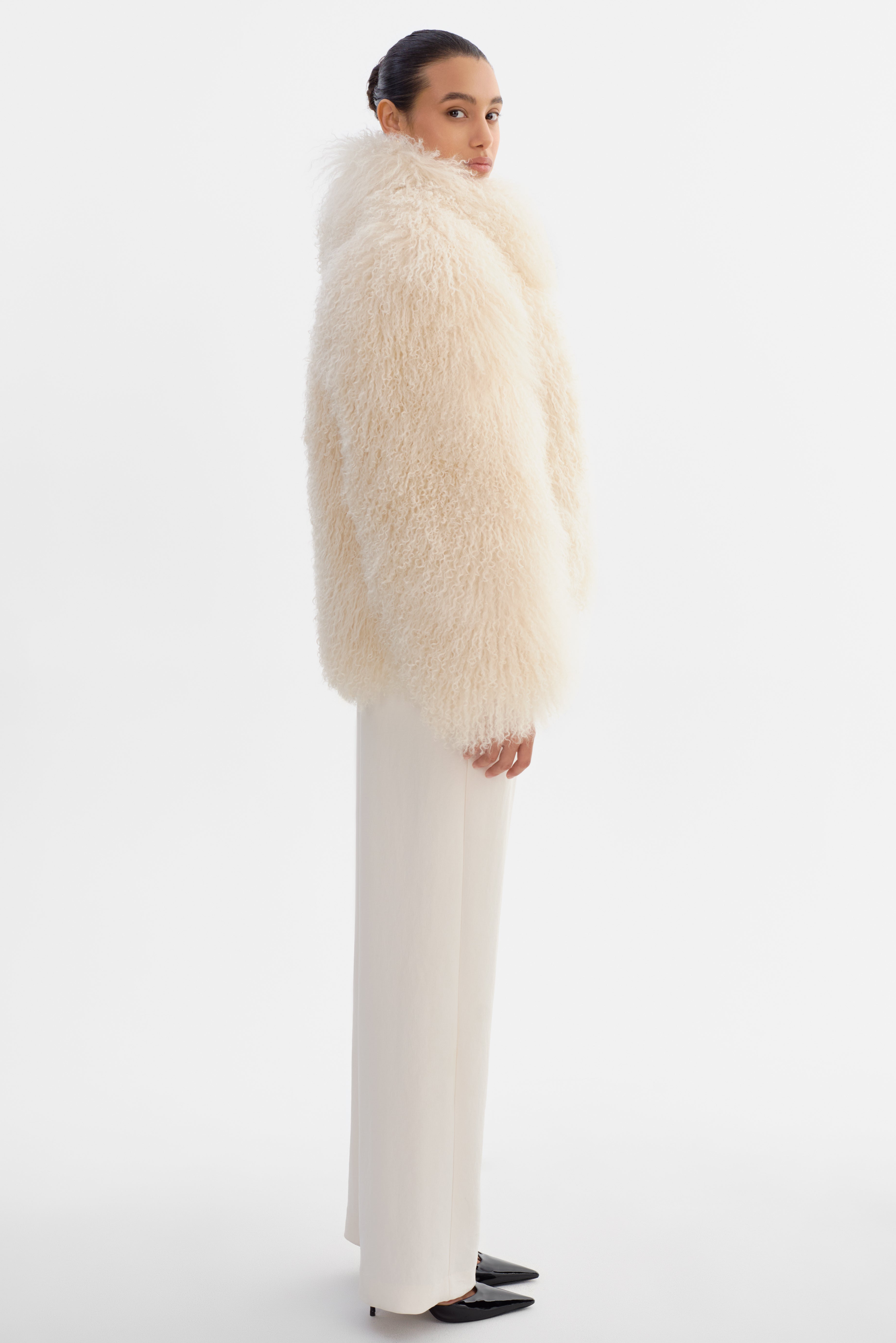 BIANCA | Mongolian Shearling Jacket