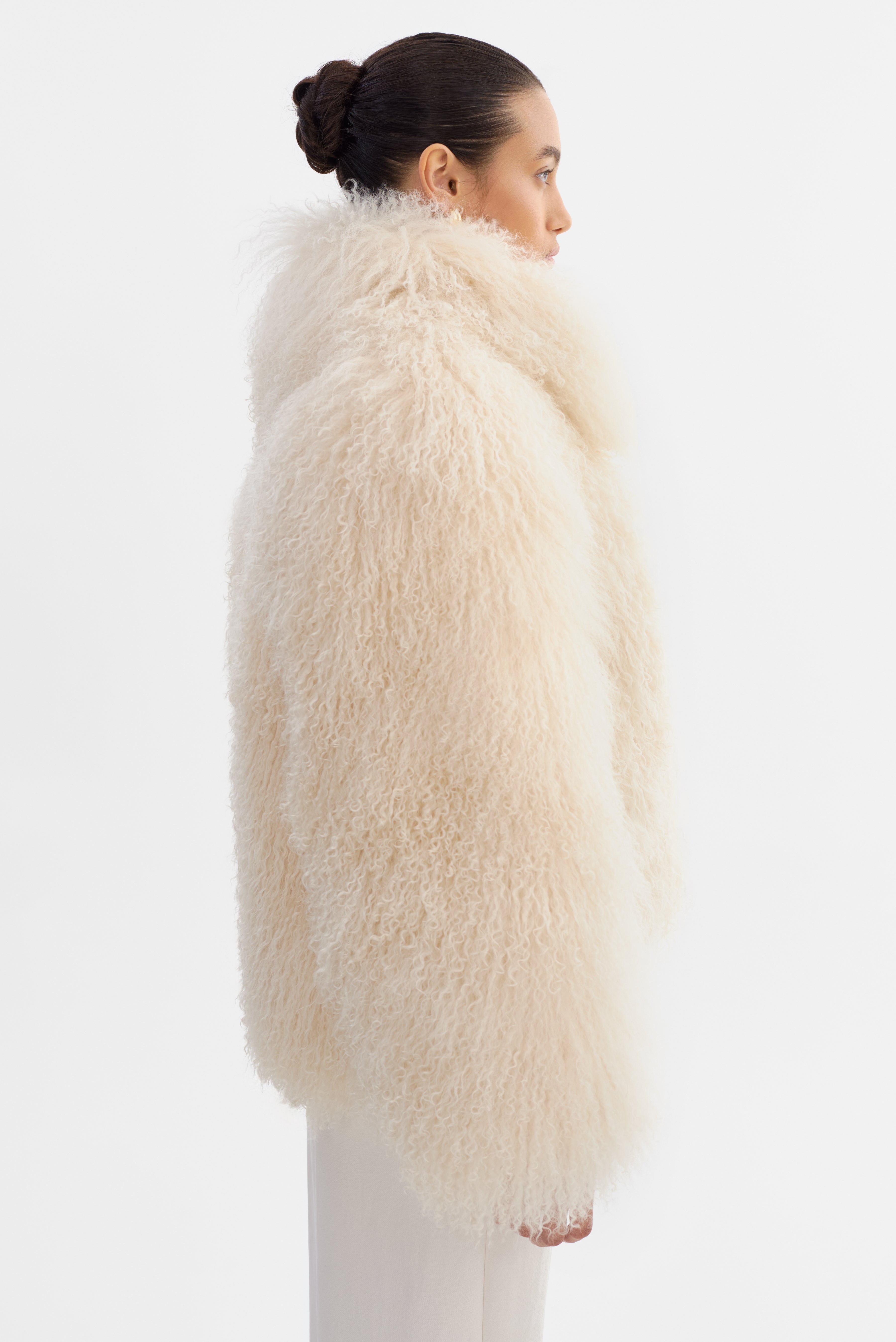 BIANCA | Mongolian Shearling Jacket