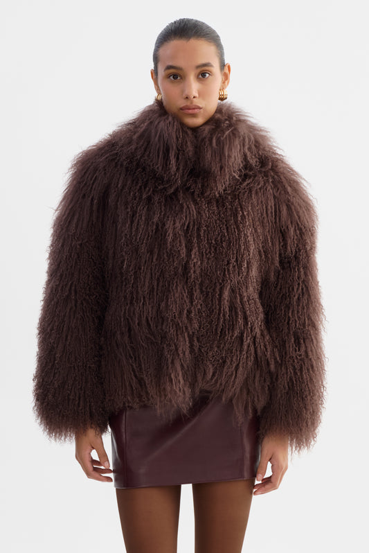 BIANCA | Mongolian Shearling Jacket