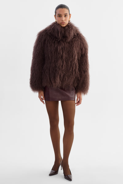 BIANCA | Mongolian Shearling Jacket