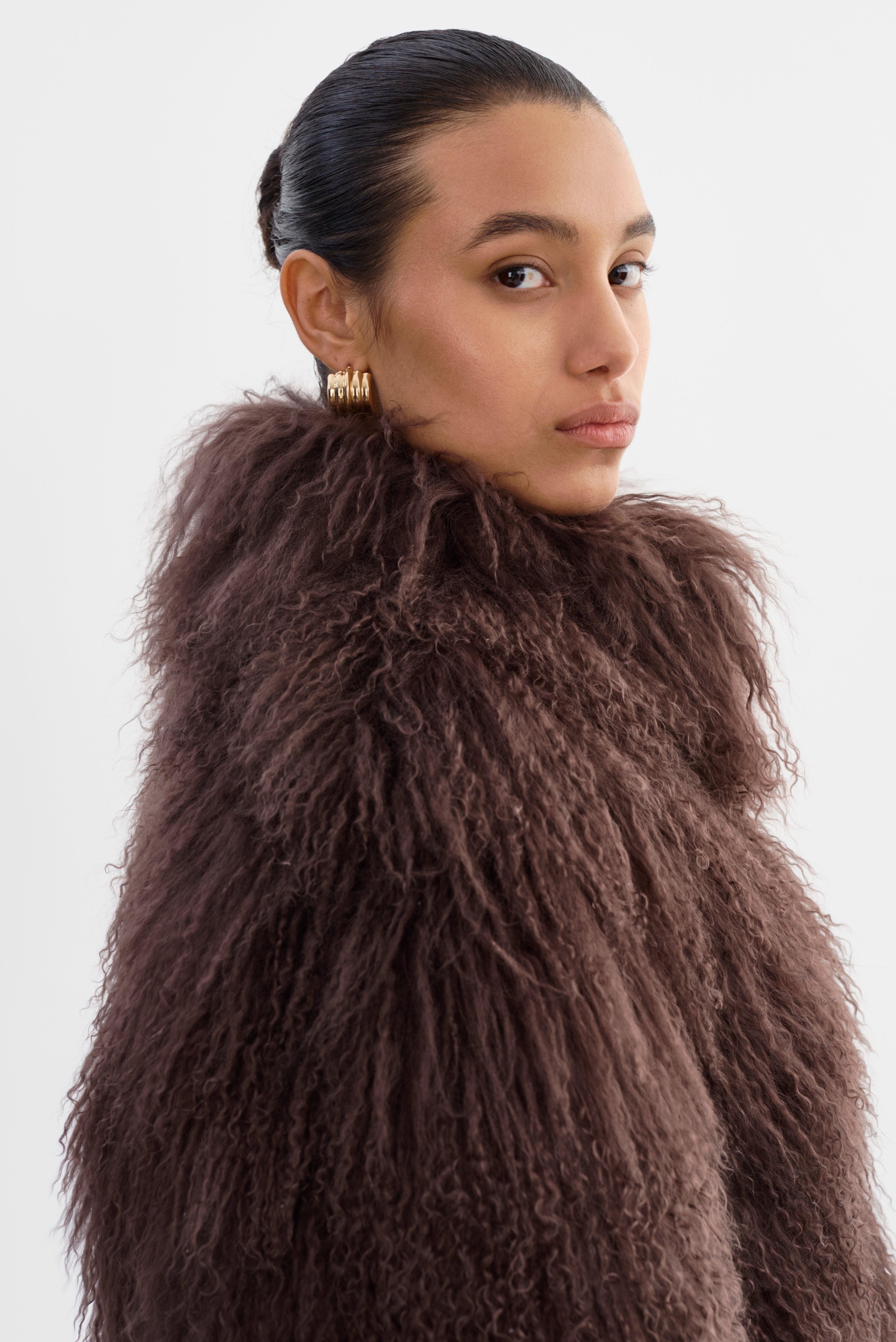 BIANCA | Mongolian Shearling Jacket
