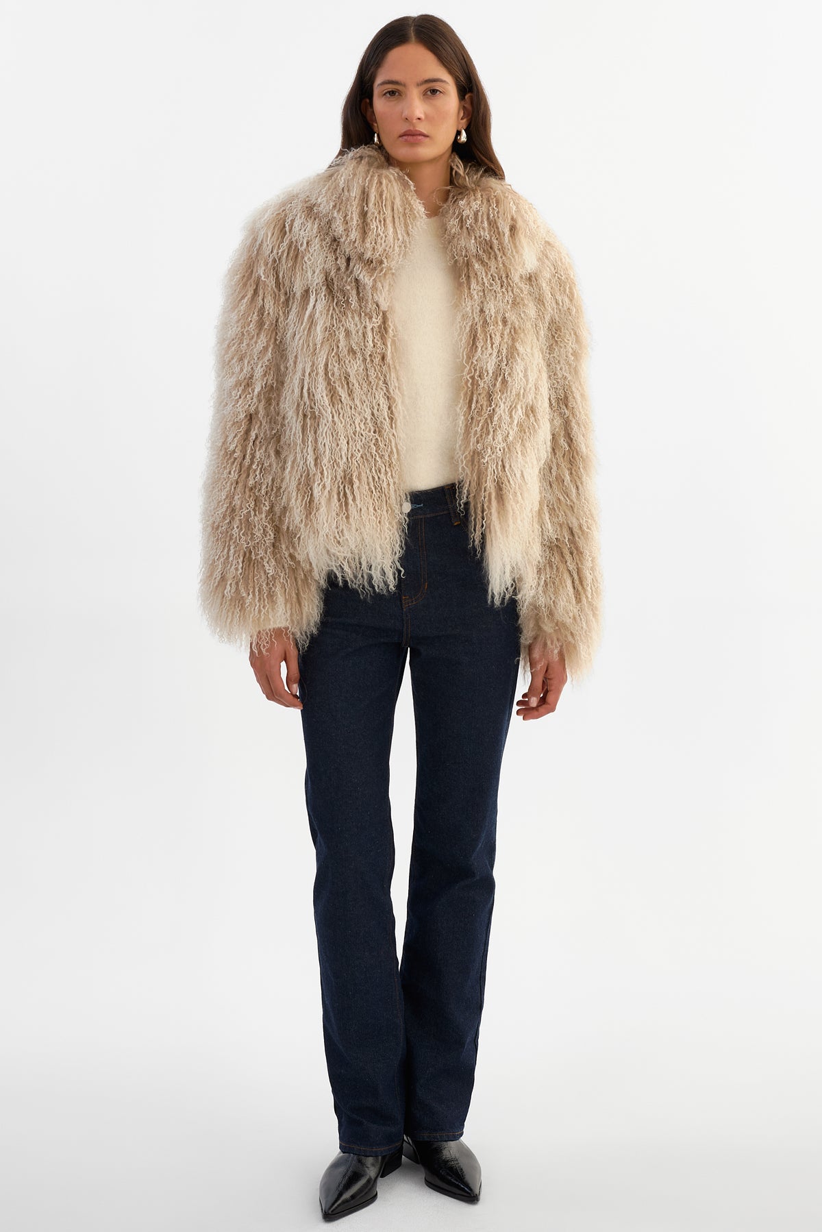 BIANCA | Mongolian Shearling Jacket