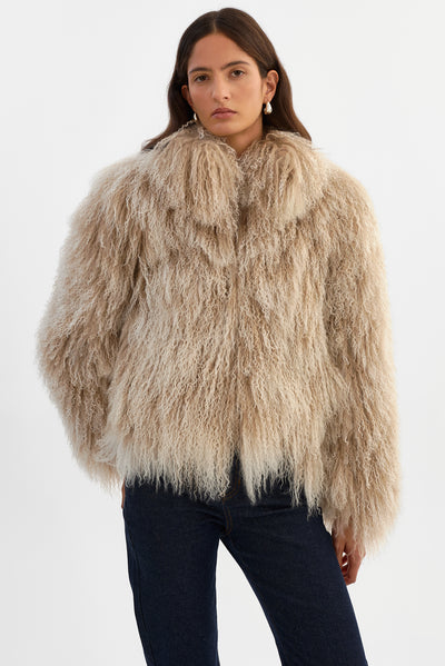 BIANCA | Mongolian Shearling Jacket