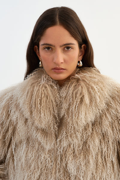 BIANCA | Mongolian Shearling Jacket